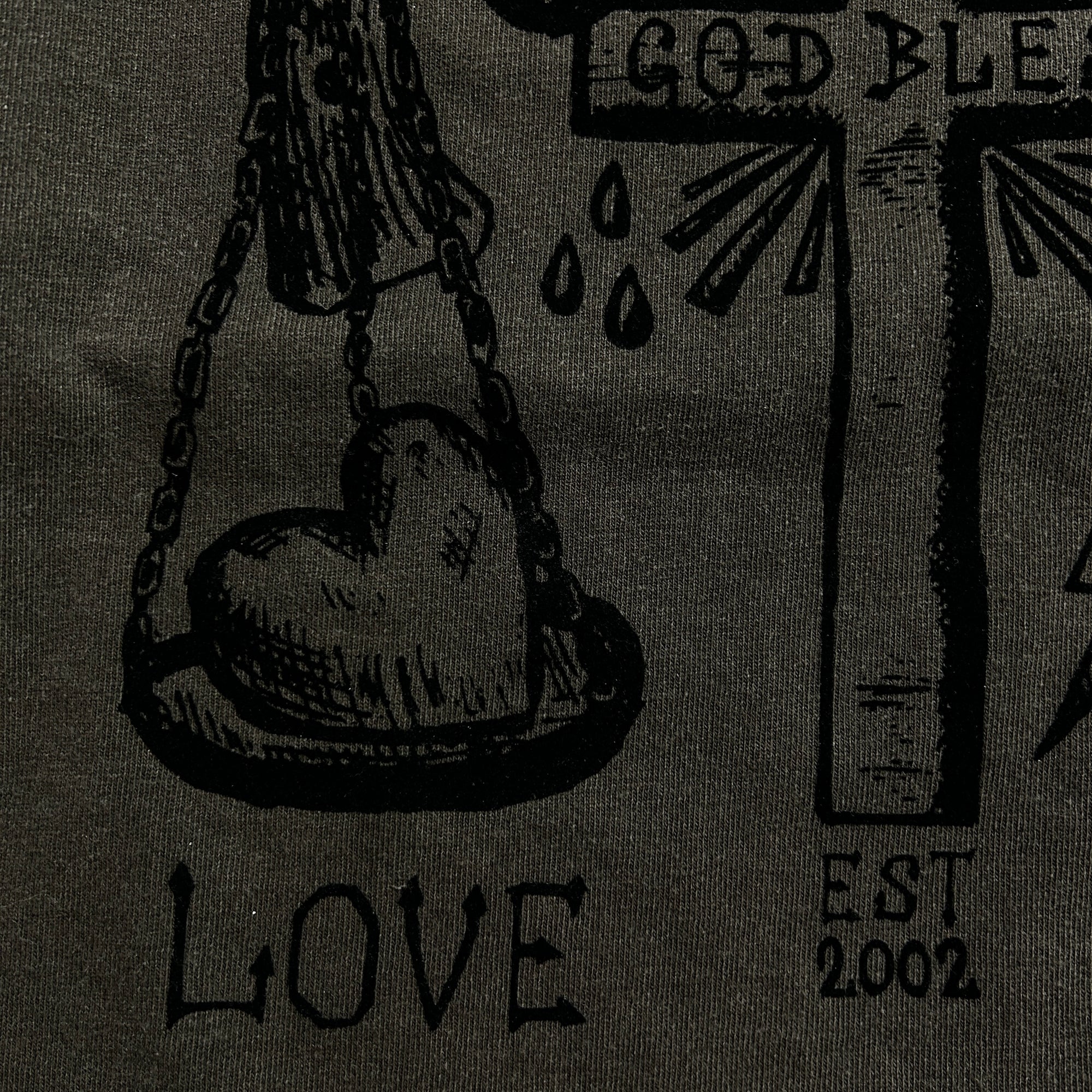 画像をギャラリービューアに読み込む, FROCKY PRINT L/S T-SHIRT / BROWN