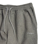 LAME FLEECY SWEAT PANTS / SILVER