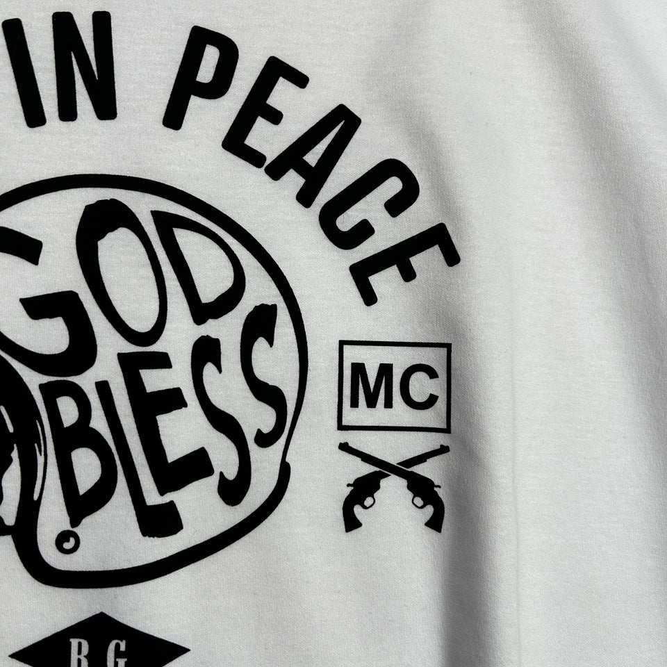 画像をギャラリービューアに読み込む, RIDE IN PEACE L/S T-SHIRT / WHITE