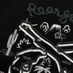 SOUVENIR SWEAT SHIRT / BLACK*MONO