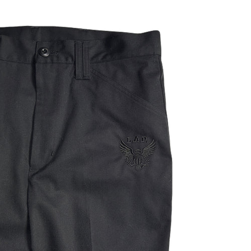 CHINO CLOTH PANTS EAGLE / BLACK