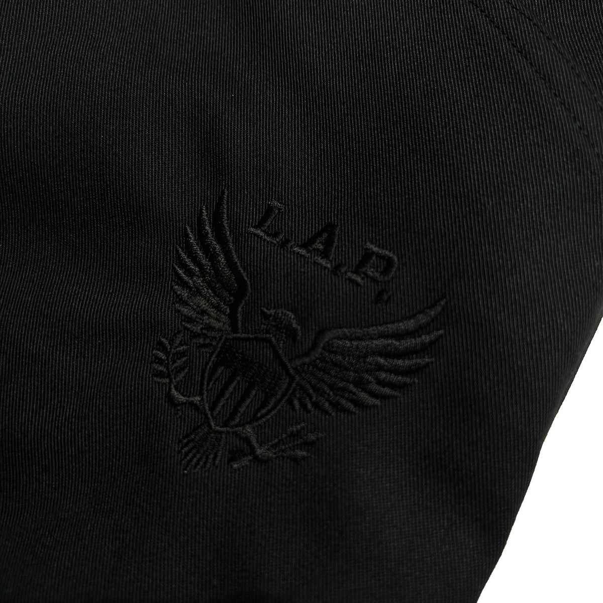 CHINO CLOTH PANTS EAGLE / BLACK