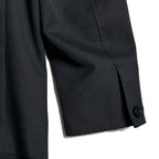 PEACH SKIN JACKET CROSSGUN / BLACK