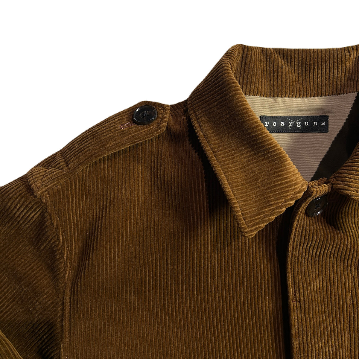 CORDUROY RIDERS JACKET / BROWN
