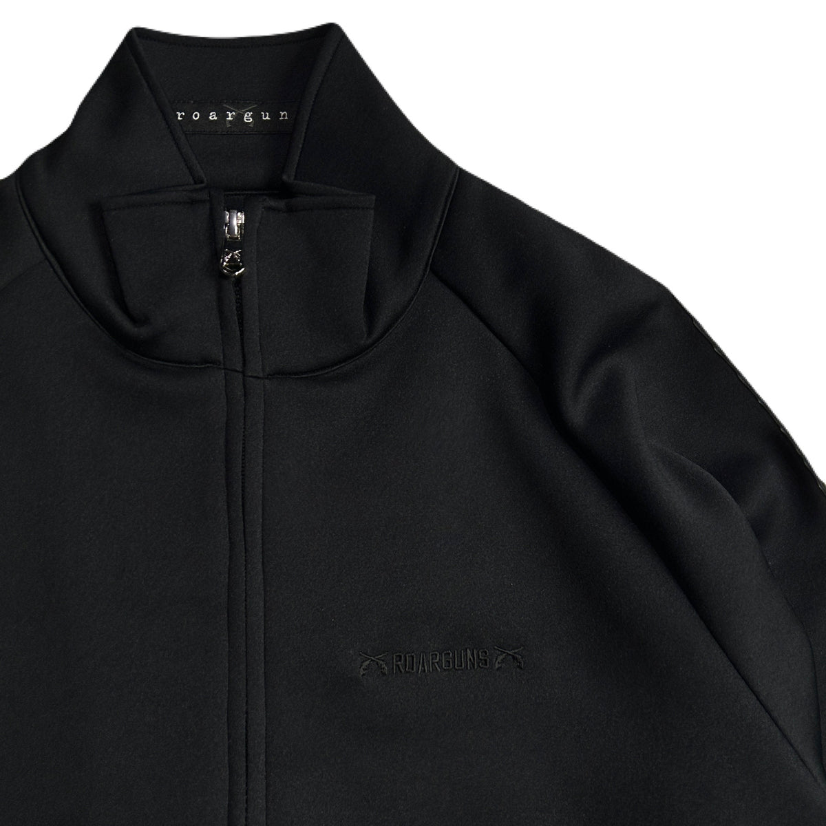 LINETAPE JERSEY JACKET GOD BLESS / BLACK