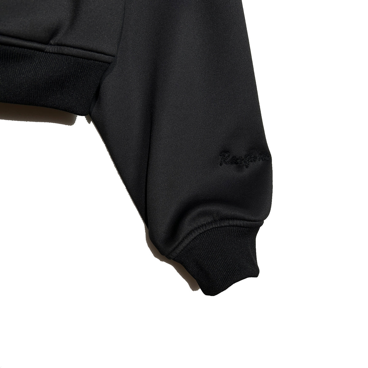 WOMEN CARDBORD JERSEY JACKET / BLACK