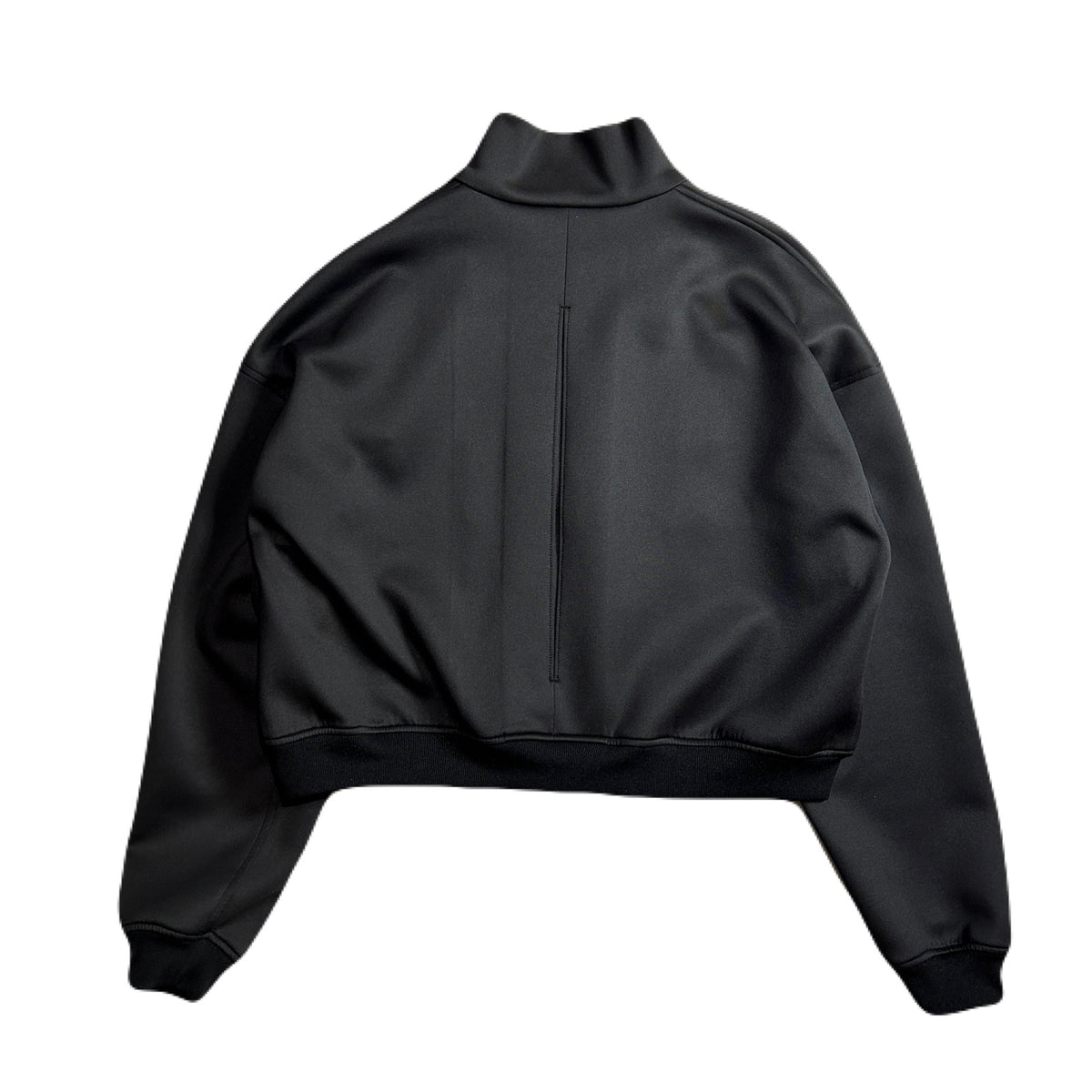 WOMEN CARDBORD JERSEY JACKET / BLACK