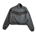 WOMEN CARDBORD JERSEY JACKET / GRAY