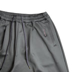 WOMEN CARDBORD JERSEY WIDE PANTS / GRAY