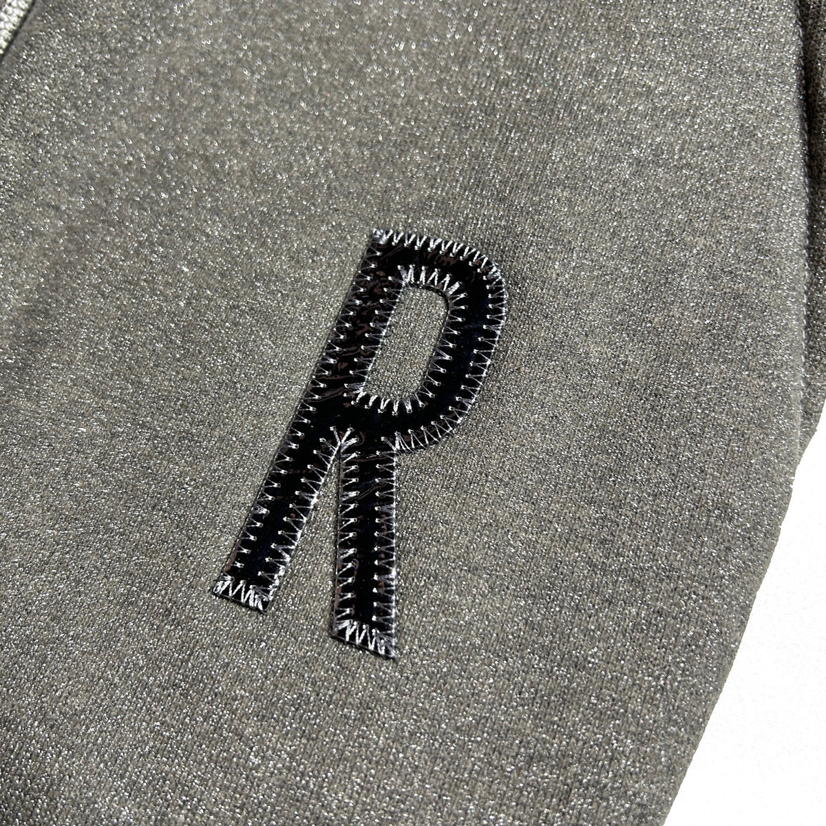 WOMEN LAME FLEECY PANTS / GRAY