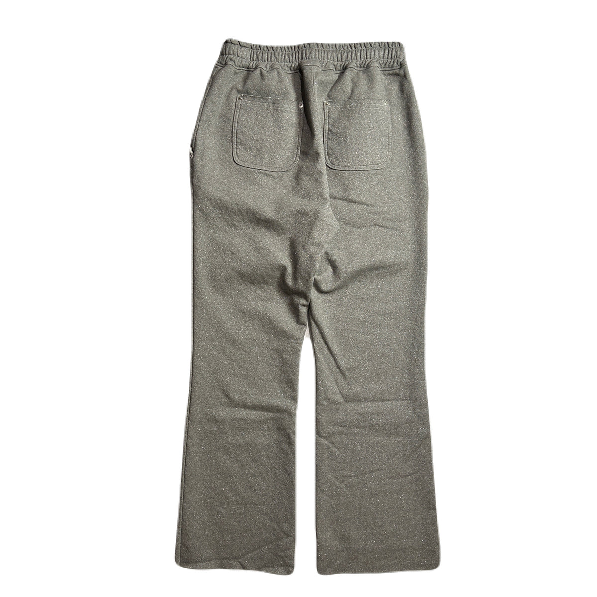 WOMEN LAME FLEECY PANTS / GRAY