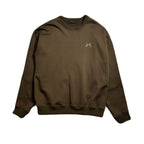 CHAIN QUILT SWEATSHIRT / BROWN