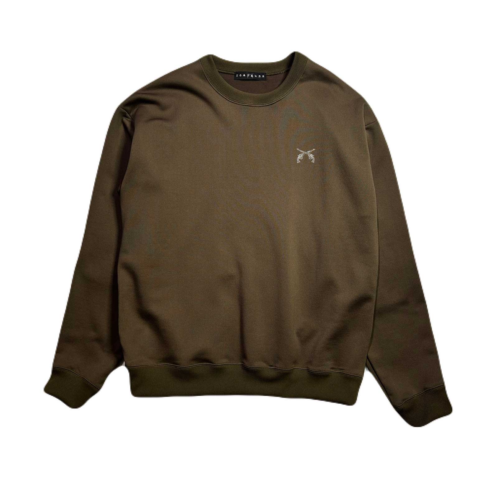 画像をギャラリービューアに読み込む, CHAIN QUILT SWEATSHIRT / BROWN