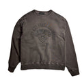 COLLEGE PRINT SWEATER / BROWN