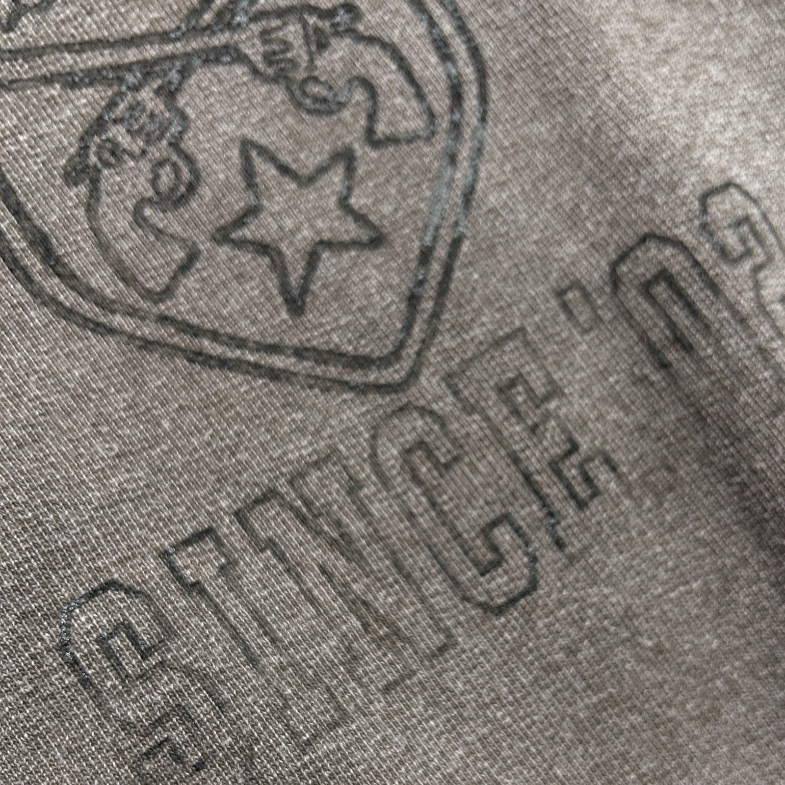 画像をギャラリービューアに読み込む, COLLEGE PRINT SWEATER / BROWN