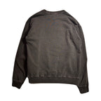 COLLEGE PRINT SWEATER / BROWN