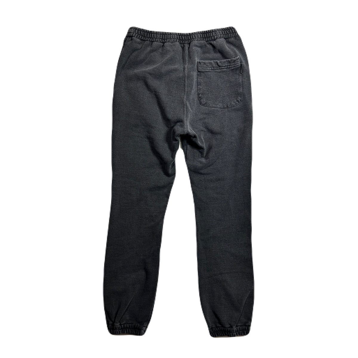 EMBLEM PRINT SWEAT PANTS / BLACK