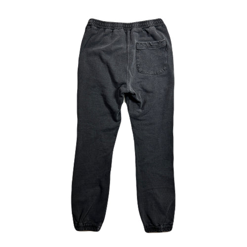 EMBLEM PRINT SWEAT PANTS / BLACK