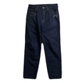 ONE WASH CRYSTAL DENIM PANTS  / INDIGO