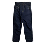 ONE WASH CRYSTAL DENIM PANTS  / INDIGO