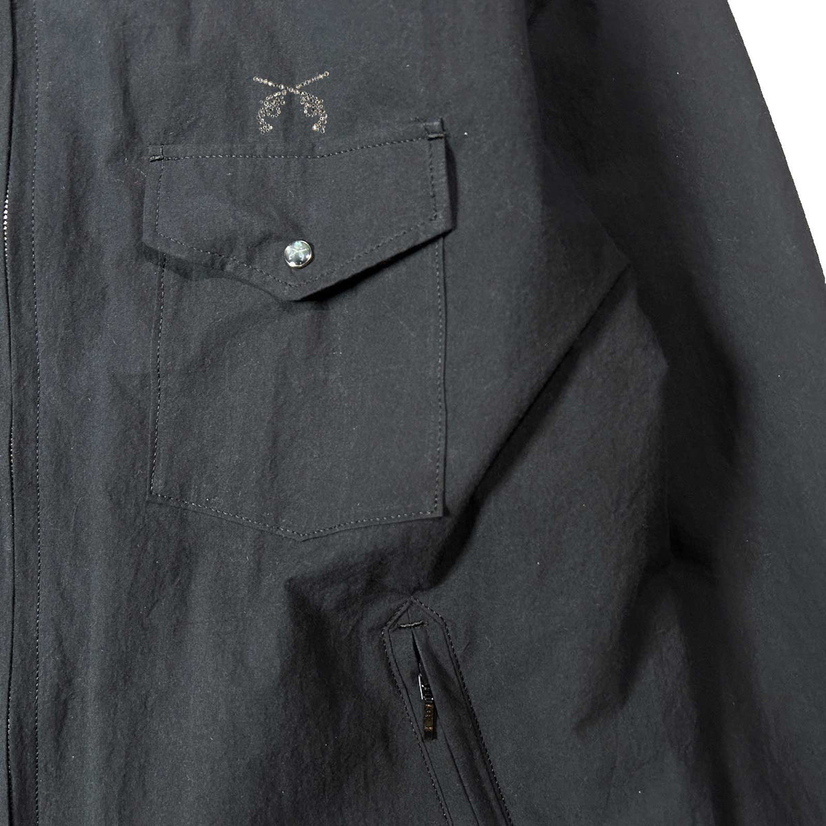 DOWN PROOF SHIRT JACKET / BLACK