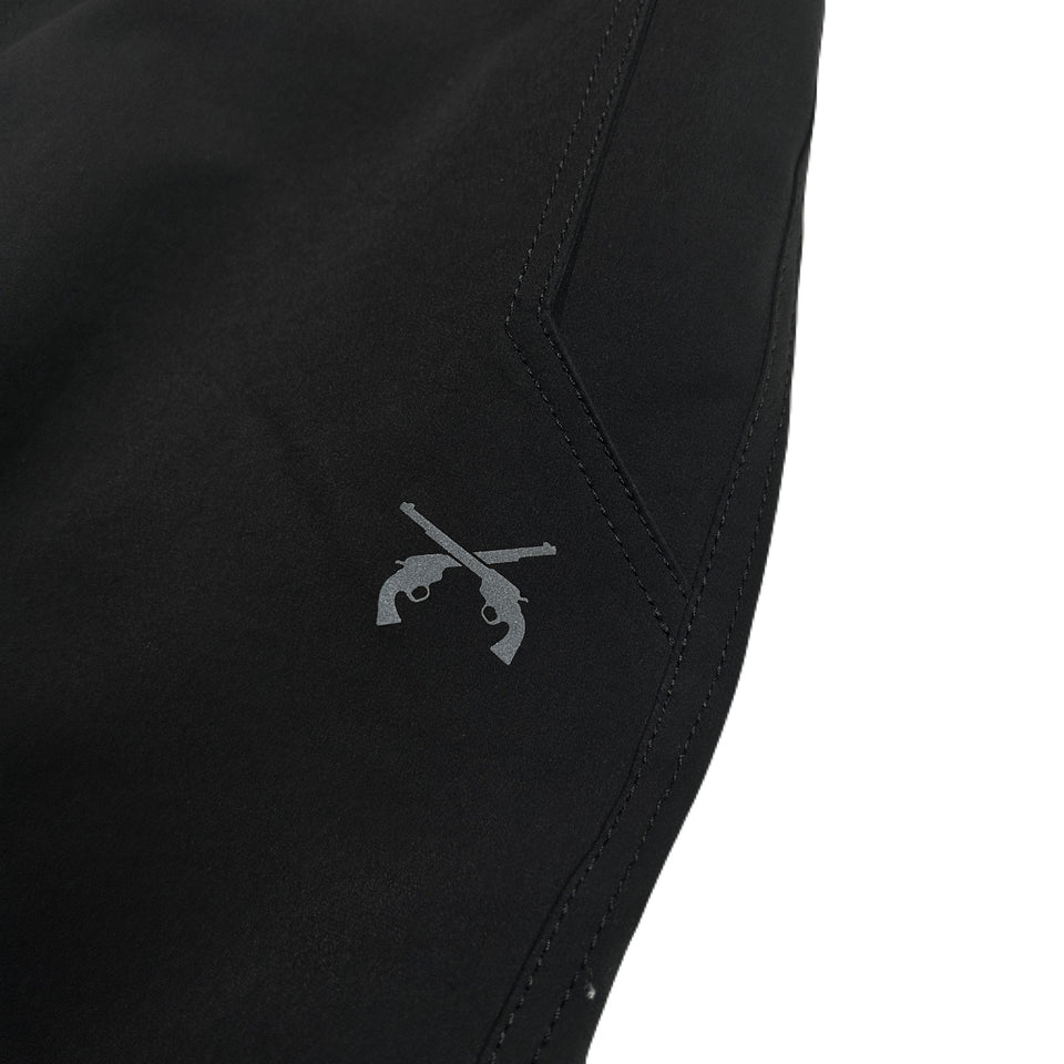 画像をギャラリービューアに読み込む, REFLECTOR PRINT WIDE PANTS / BLACK