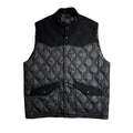 CHAIN QUILT VEST / BLACK
