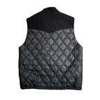 CHAIN QUILT VEST / BLACK