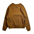 CROSS EMBROIDERY HEAVY WAFFLE / BEIGE