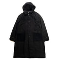 MELTON LONG COAT / BLACK