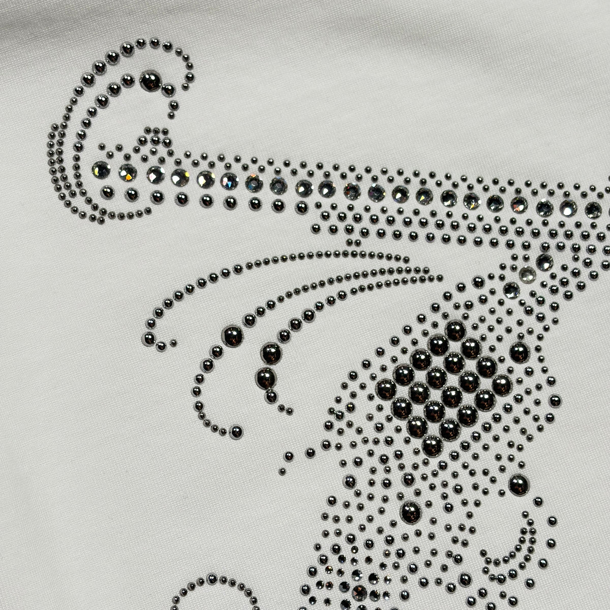 CROSSGUN METAL L/S T-SHIRT / WHITE