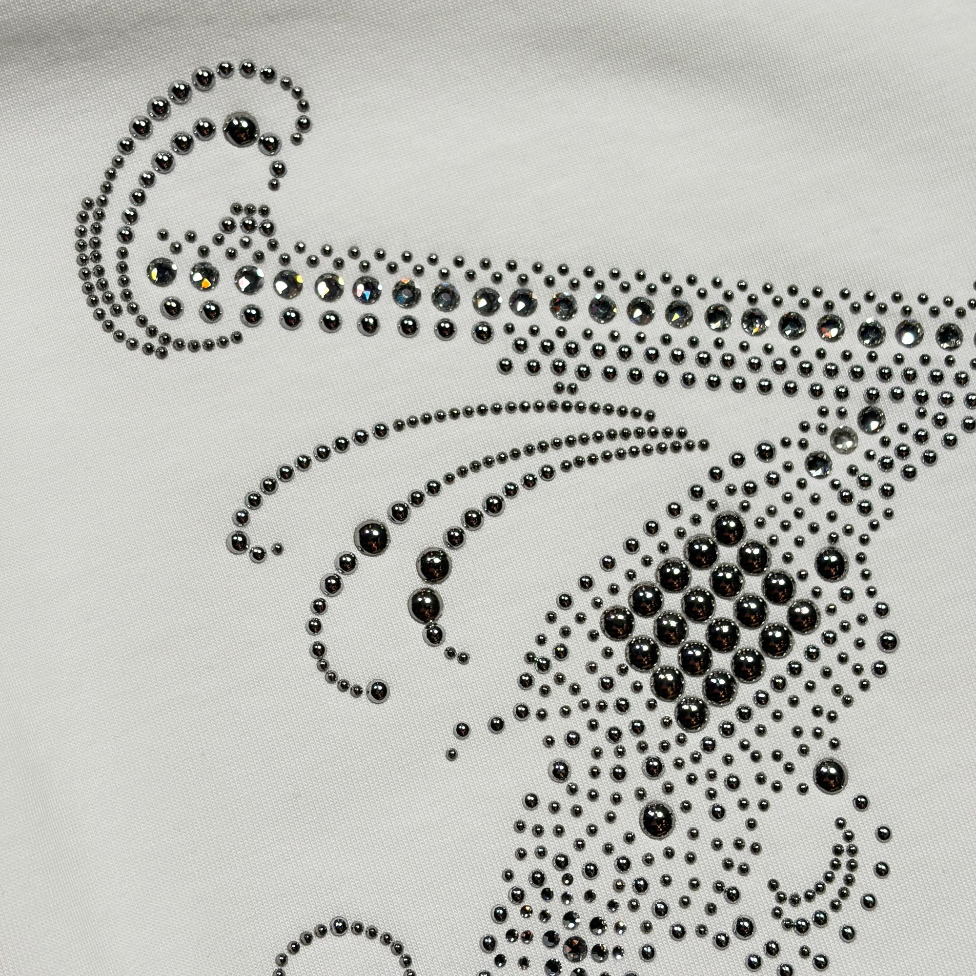 Load image into Gallery viewer, CROSSGUN METAL L/S T-SHIRT / WHITE