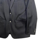 CROSS JACQUARD JACKET / BLACK