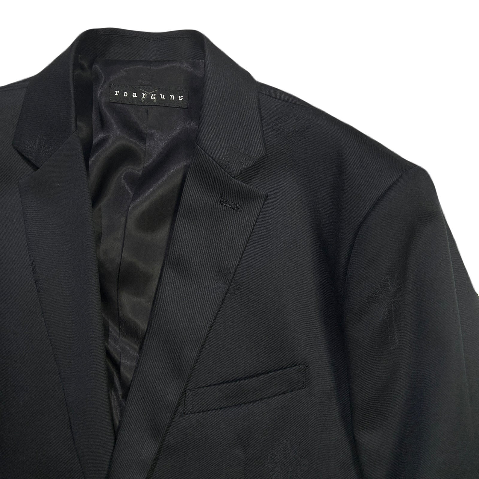 画像をギャラリービューアに読み込む, CROSS JACQUARD JACKET / BLACK