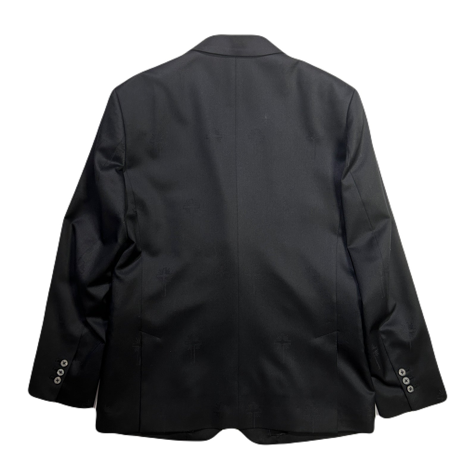 画像をギャラリービューアに読み込む, CROSS JACQUARD JACKET / BLACK