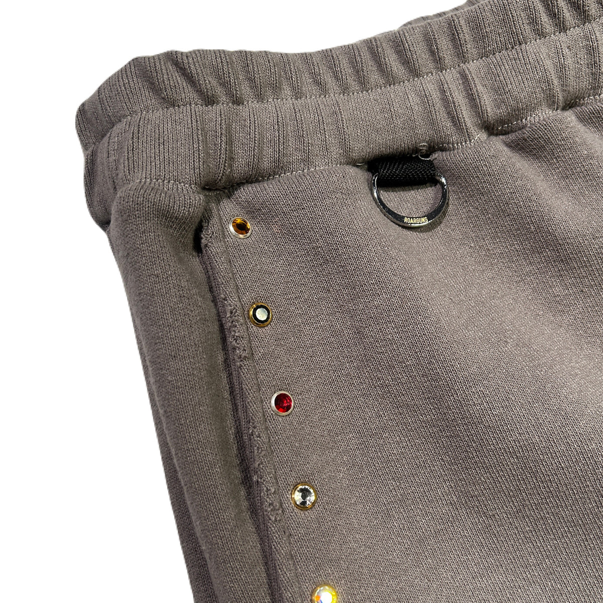 STONE NAIL BOOTS CUT PANTS / GRAY