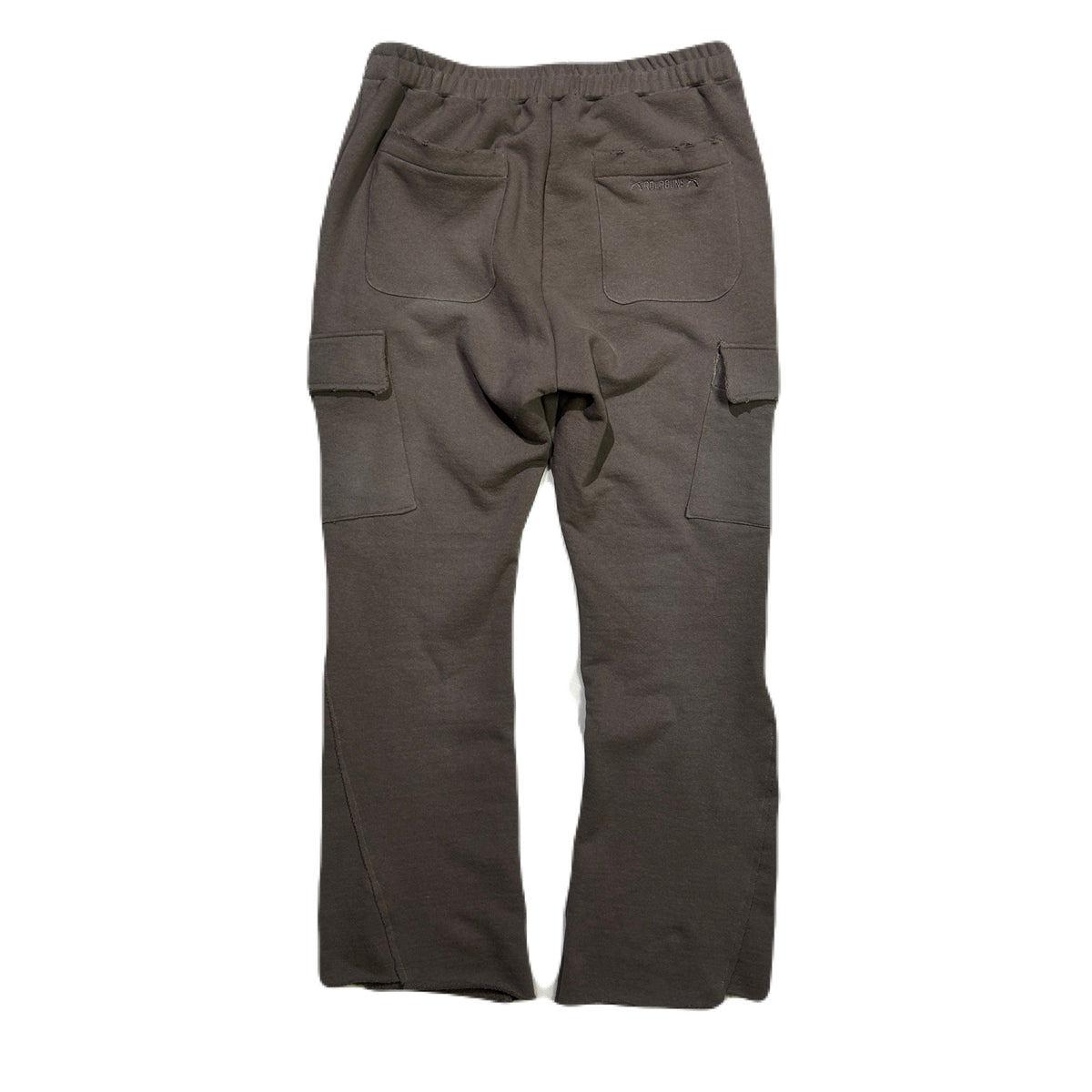 STONE NAIL BOOTS CUT PANTS / GRAY