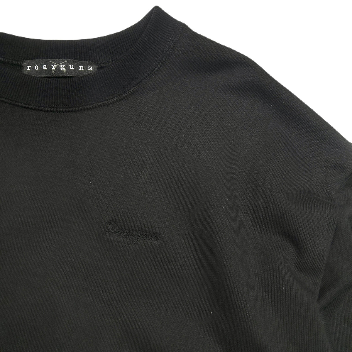 SOUVENIR SWEAT SHIRT / BLACK*MONO
