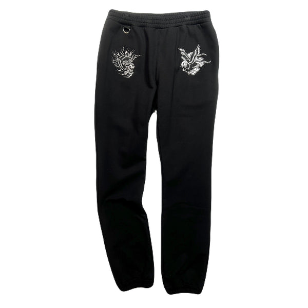 SOUVENIR SWEAT PANTS / BLACK*MONO