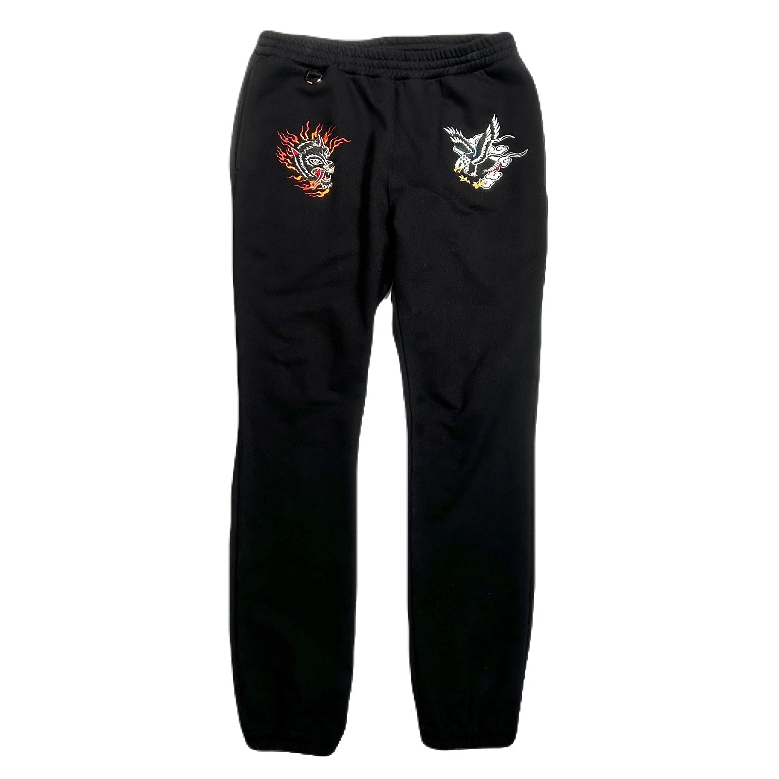 画像をギャラリービューアに読み込む, SOUVENIR SWEAT PANTS / BLACK*COLOR