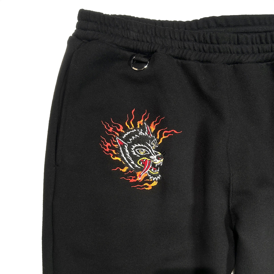 画像をギャラリービューアに読み込む, SOUVENIR SWEAT PANTS / BLACK*COLOR