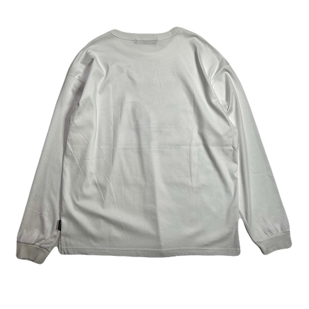 RIDE IN PEACE L/S T-SHIRT / WHITE
