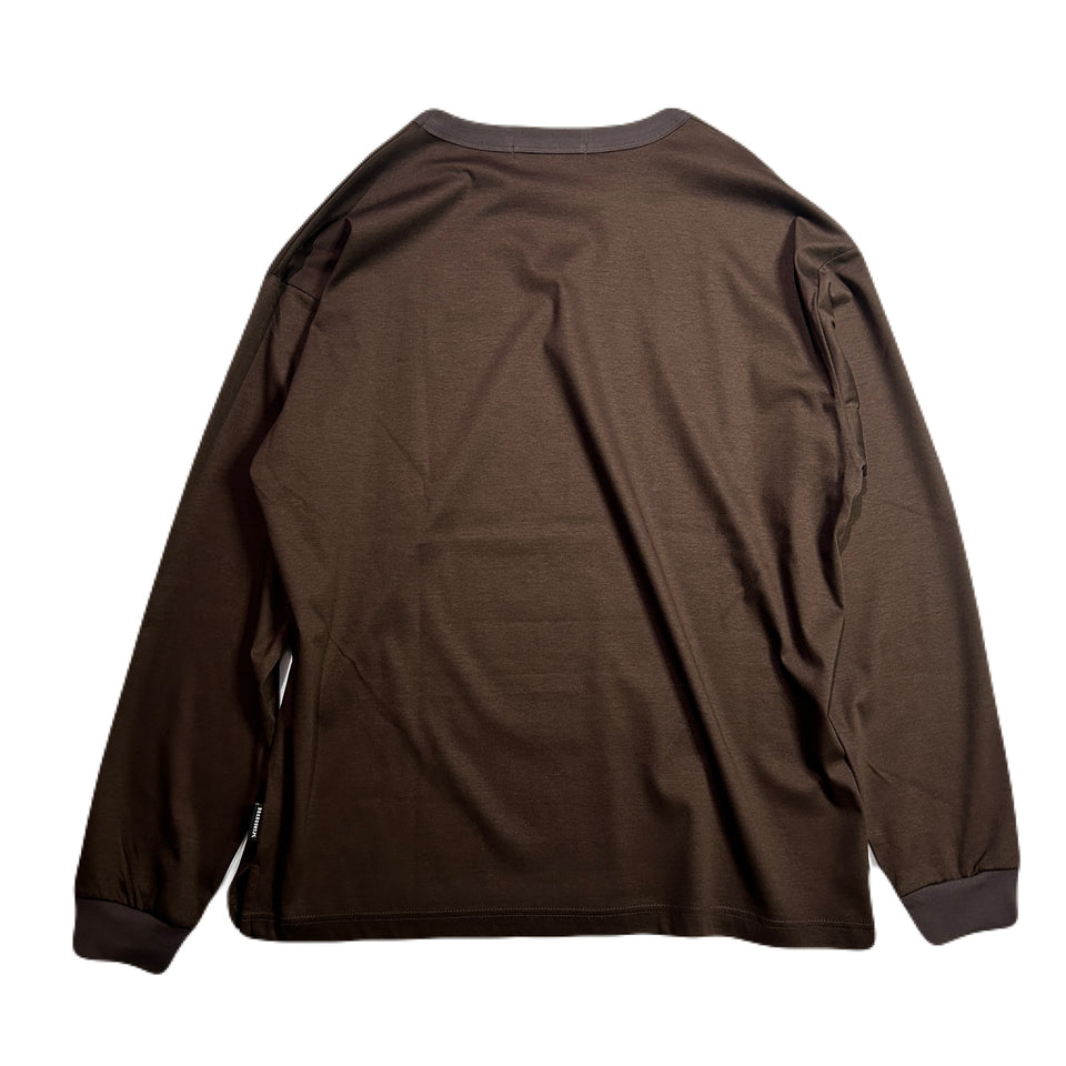 画像をギャラリービューアに読み込む, RIDE IN PEACE L/S T-SHIRT / BROWN