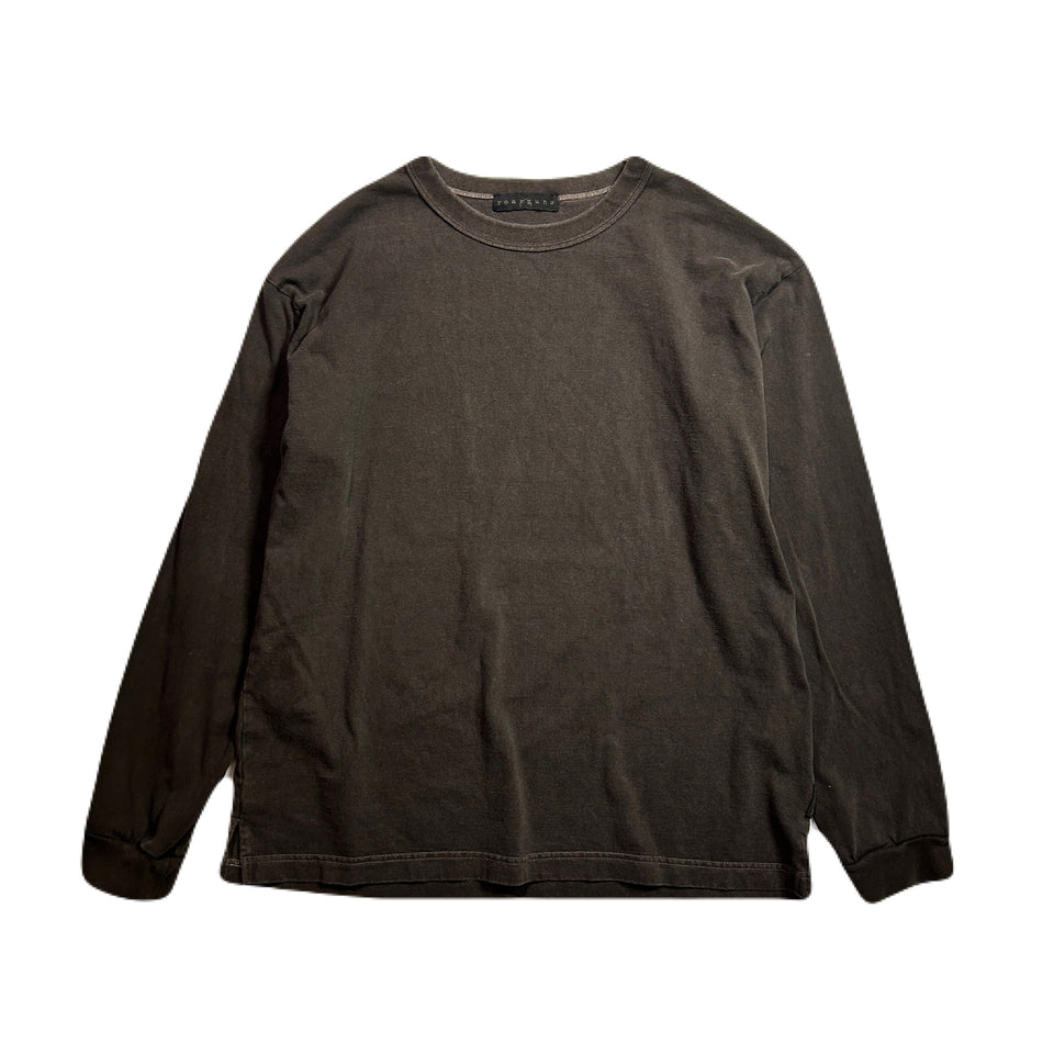画像をギャラリービューアに読み込む, CROSSGUN METAL L/S T-SHIRT / BROWN