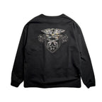 EAGLE CRYSTAL L/S T-SHIRT / BLACK