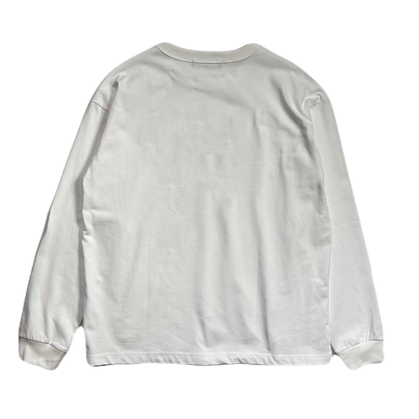画像をギャラリービューアに読み込む, CROSS CRYSTAL L/S T-SHIRT / WHITE