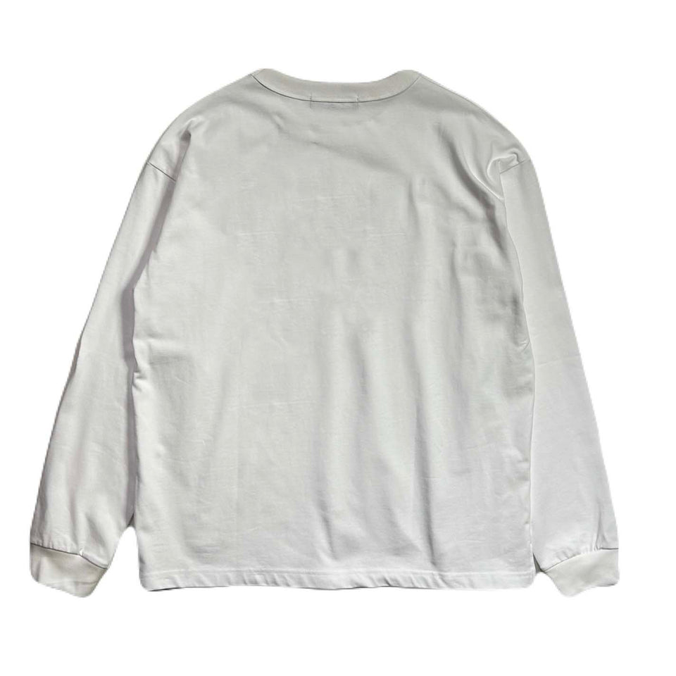 画像をギャラリービューアに読み込む, CROSS CRYSTAL L/S T-SHIRT / WHITE