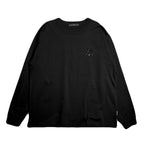 CROSSGUN 3 STARS TPU L/S T-SHIRT / BLACK