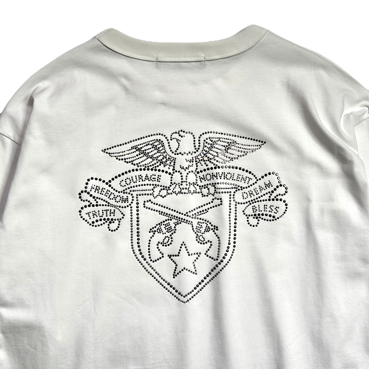 EAGLE CRYSTAL L/S T-SHIRT / WHITE