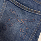 ARCHIVE STRETCH DENIM PANTS / BLUE